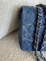 Denim Quilted Single Flap Medium SHW - Image 6