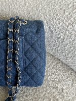 Denim Quilted Single Flap Medium SHW - Image 7