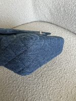 Denim Quilted Single Flap Medium SHW - Image 9