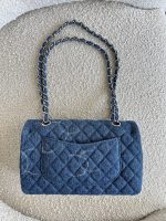 Denim Quilted Single Flap Medium SHW - Image 12