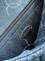 Denim Quilted Single Flap Medium SHW - Image 16