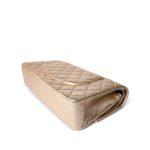 Gold Metallic Lambskin Quilted Classic Flap Medium Gold / Black - Image 14