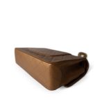 Vintage Gold Lambskin Quilted Classic Flap Medium Gold Hardware - Image 9