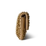 Gold Lambskin Pearly Wallet On Chain Flap Bag - Image 4