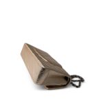 Gold Metallic Lambskin Quilted Classic Flap Medium Gold / Black - Image 12