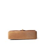 Metallic Gold Iridescent Calfskin Quilted Classic Flap Medium Aged Gold Hardware - Image 3