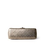 Metallic Gold Lambskin Quilted Mini Rectangular Flap - Image 6