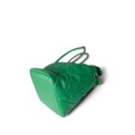 20S Small Perfect Meeting Green Lambskin Quilted Hobo Bag - Image 9