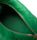 20S Small Perfect Meeting Green Lambskin Quilted Hobo Bag - Image 5