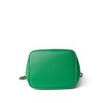 20S Small Perfect Meeting Green Lambskin Quilted Hobo Bag - Image 6