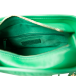Green Aged Calfskin Quilted Hobo Gabrielle Bag Small Mixed Hardware - Image 15