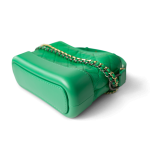 Green Aged Calfskin Quilted Hobo Gabrielle Bag Small Mixed Hardware - Image 9