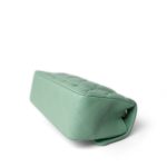 Light Green Lambskin Quilted Mini Rectangular Flap - Image 11