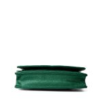 18S Emerald Green Caviar Quilted Wallet on Chain WOC - Image 7
