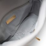 21A Grey Lambskin Quilted 19 Flap Mixed Hardware - Image 11