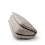 22B Grey Lambskin Quilted Trendy CC Small Light Gold Hardware - Image 10
