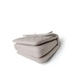 22B Grey Lambskin Quilted Trendy CC Small Light Gold Hardware - Image 9