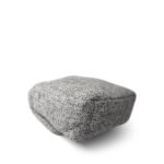Light Grey Ecru Quilted 19 Flap Small Mixed Hardware - Image 11