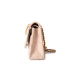 Ivory Canvas Camellia Classic Double Flap Gold Hardware Vintage - Image 8