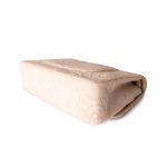 Ivory Canvas Camellia Classic Double Flap Gold Hardware Vintage - Image 12