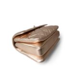 Metallic Lambskin Quilted Trendy CC Small - Image 7