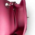 19C Pink Lambskin Quilted Mini Square Flap Silver Hardware - Image 12