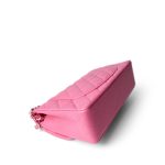 21C Pink Caviar Quilted Small Classic Flap Light Gold Hardware - Image 13