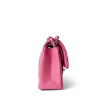21C Pink Caviar Quilted Small Classic Flap Light Gold Hardware - Image 6
