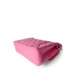 21C Pink Caviar Quilted Small Classic Flap Light Gold Hardware - Image 3