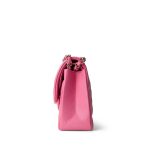 21C Pink Caviar Quilted Small Classic Flap Light Gold Hardware - Image 5