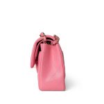 21P Pink Caviar Quilted Classic Flap Small Light Gold Hardware - Image 3