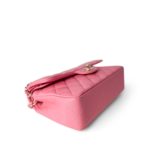 21P Pink Caviar Quilted Classic Flap Small Light Gold Hardware - Image 9