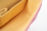 21P Pink Lambskin Quilted Classic Flap Small Yellow Interior / Rainbow Hardware - Image 18