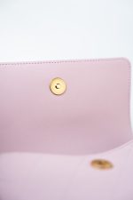 21S Light Pink / Rose Clair Calfskin Quilted All About Pearls Small Hobo Bag - Image 8