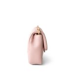 22B Light Pink Lambskin Quilted Mini Heart Charms Flap Antique Gold Hardware - Image 10