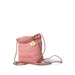 23K Pink Caviar Quilted 22 Bag Mini - Image 2