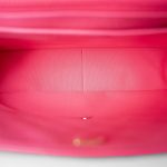 24C Maxi Travel Flap Pink Caviar Quilted Light Gold Hardware - Image 10