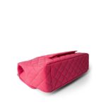 24C Maxi Travel Flap Pink Caviar Quilted Light Gold Hardware - Image 9