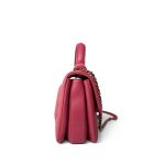 Dark Pink Chevron Trendy CC Light Gold Hardware - Image 6