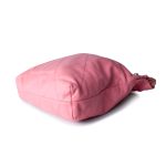 Medium Pink Calfskin Quilted 22 Hobo Bag Antique Gold Hardware - Image 9