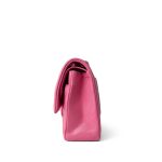 Pink Caviar Quilted Classic Flap Medium Light Gold Hardware - Image 5