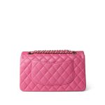 Pink Caviar Quilted Classic Flap Medium Light Gold Hardware - Image 7
