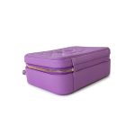 20C Purple Caviar Quilted CC Medium Filigree Vanity Case - Image 7