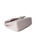 21B Light Purple Lambskin Quilted Classic Flap Small Silver Hardware - Image 11