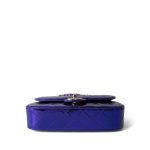 24C Shiny Purple Calfskin Quilted Flap Bag & Coin Purse - Image 8