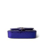 24C Shiny Purple Calfskin Quilted Flap Bag & Coin Purse - Image 9