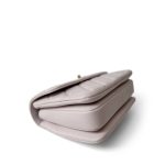 21B Lilac Lambskin Quilted Trendy CC Small Light Gold Hardware - Image 7