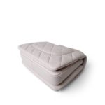 21B Lilac Lambskin Quilted Trendy CC Small Light Gold Hardware - Image 8