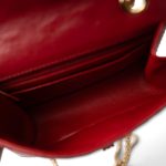 19A Red Aged Calfskin Quilted Mini Reissue Flap - Image 13