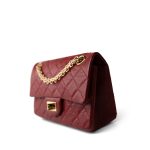 19A Red Aged Calfskin Quilted Mini Reissue Flap - Image 2